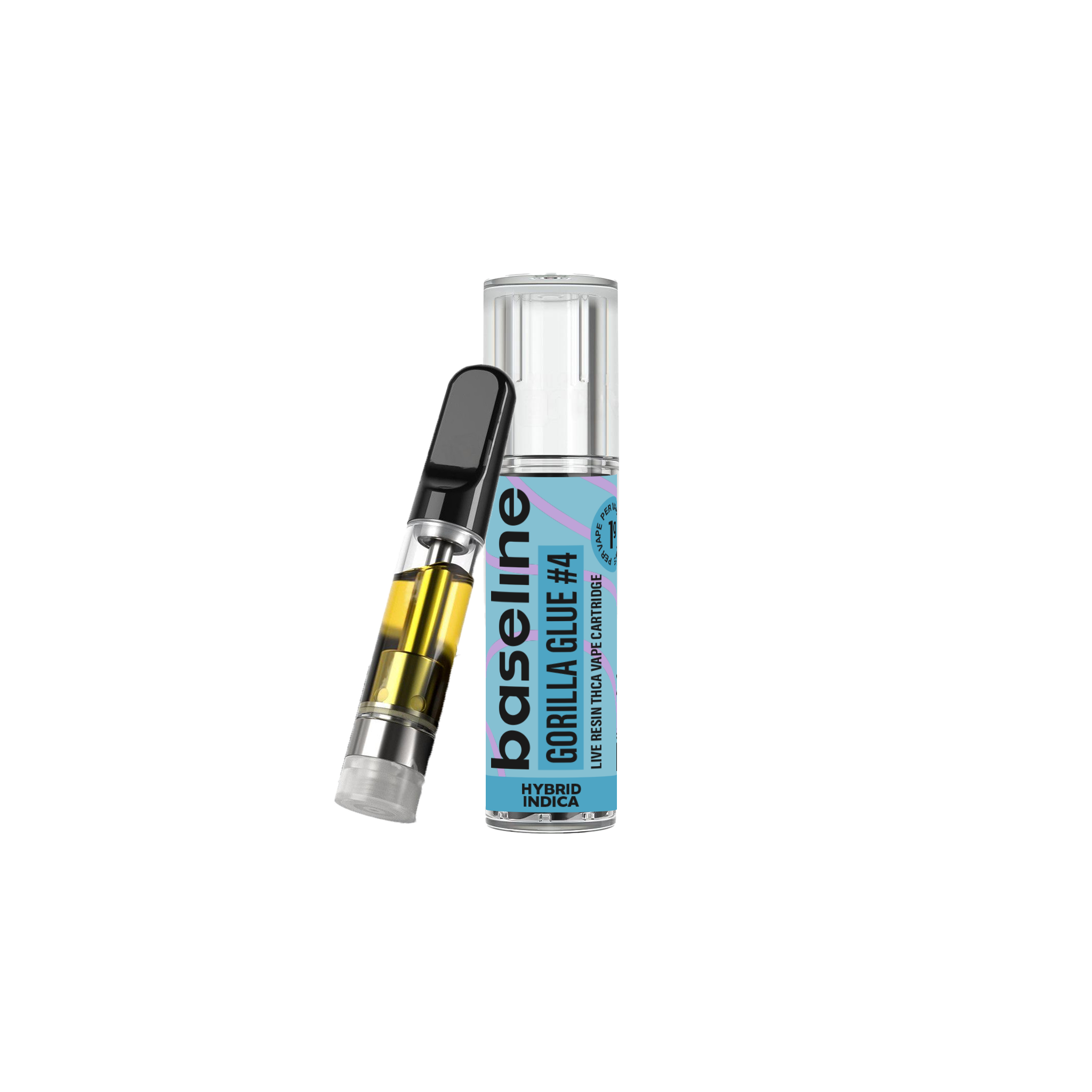 Gorilla Glue #4 Live Resin THCa Vape Cartridge - 1g
