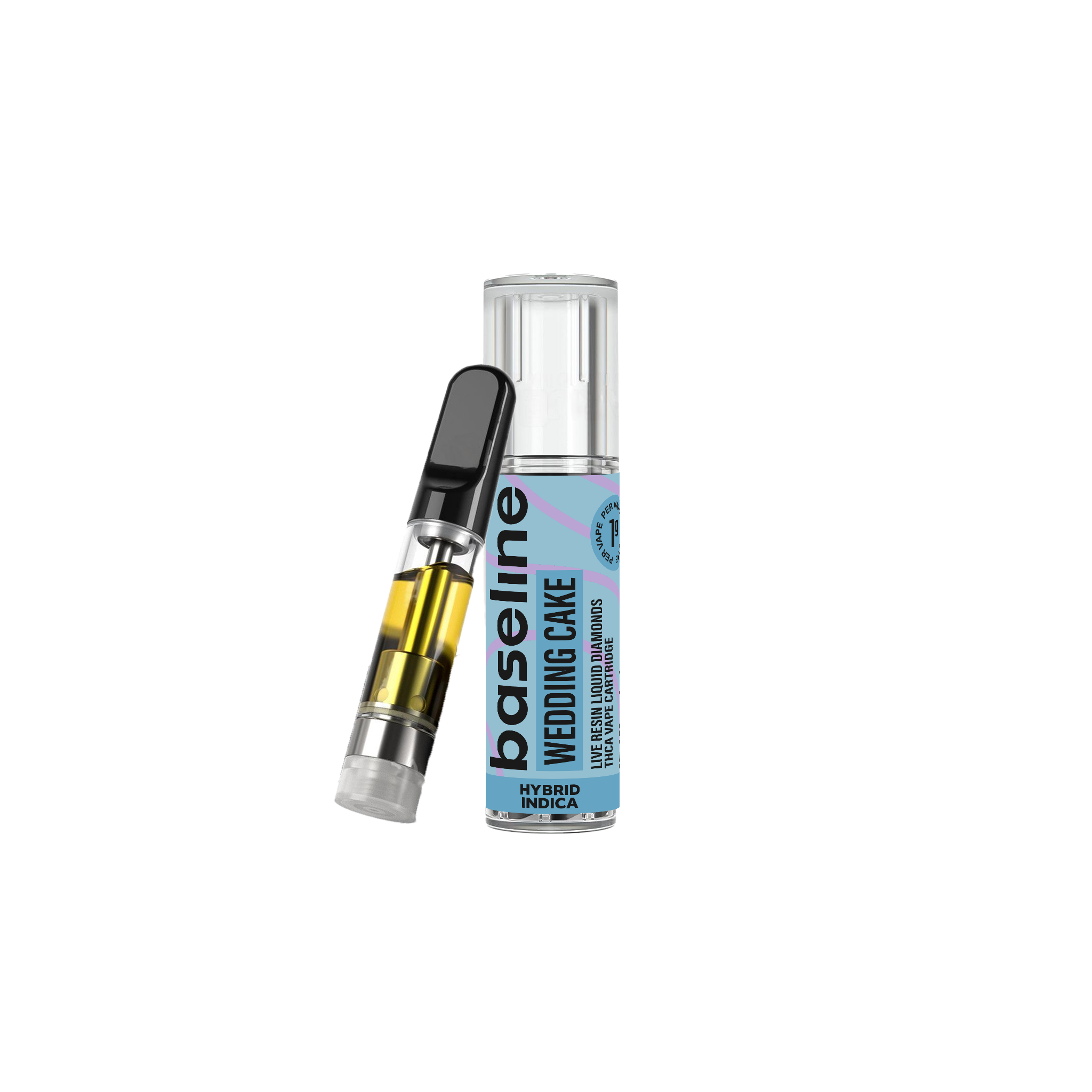 Wedding Cake Live Resin THCa Vape Cartridge - 1g