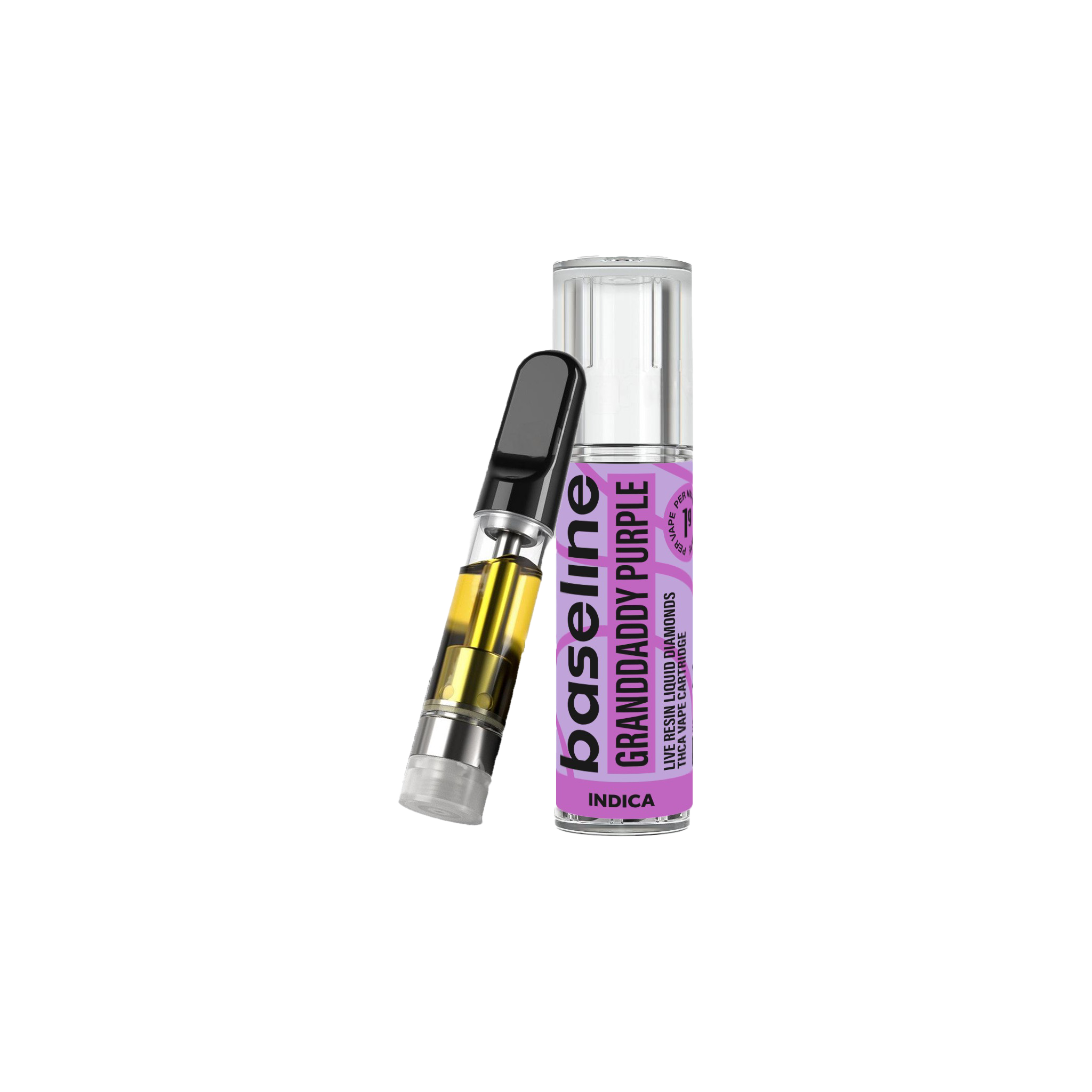 Granddaddy Purple Live Resin THCa Vape Cartridge - 1g