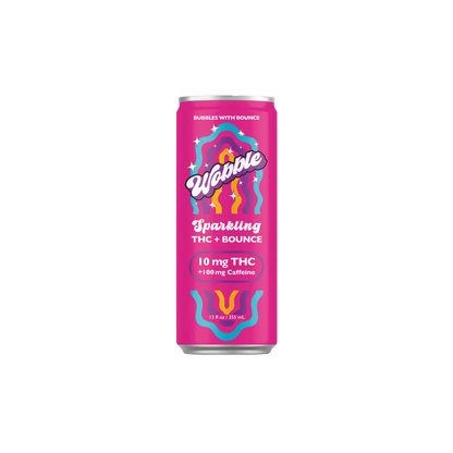 Wobble 10mg THC/100mg Caffeine Seltzer (Crescent 9)